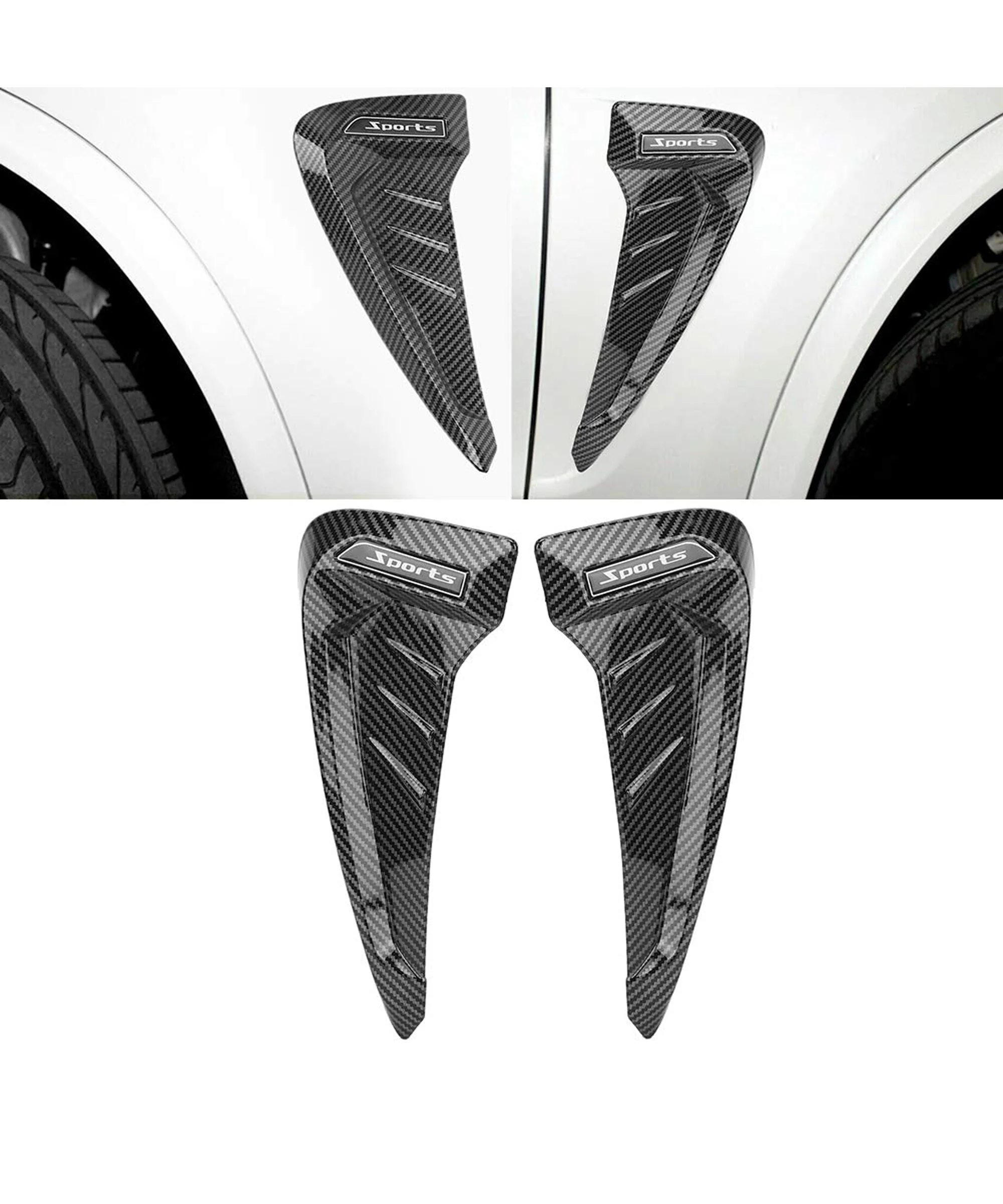 Universal Car Fender Side Vent Stickers