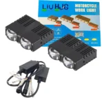 HJG Waymaker V4 3-LED Dual Color LED with Red Devil Eye