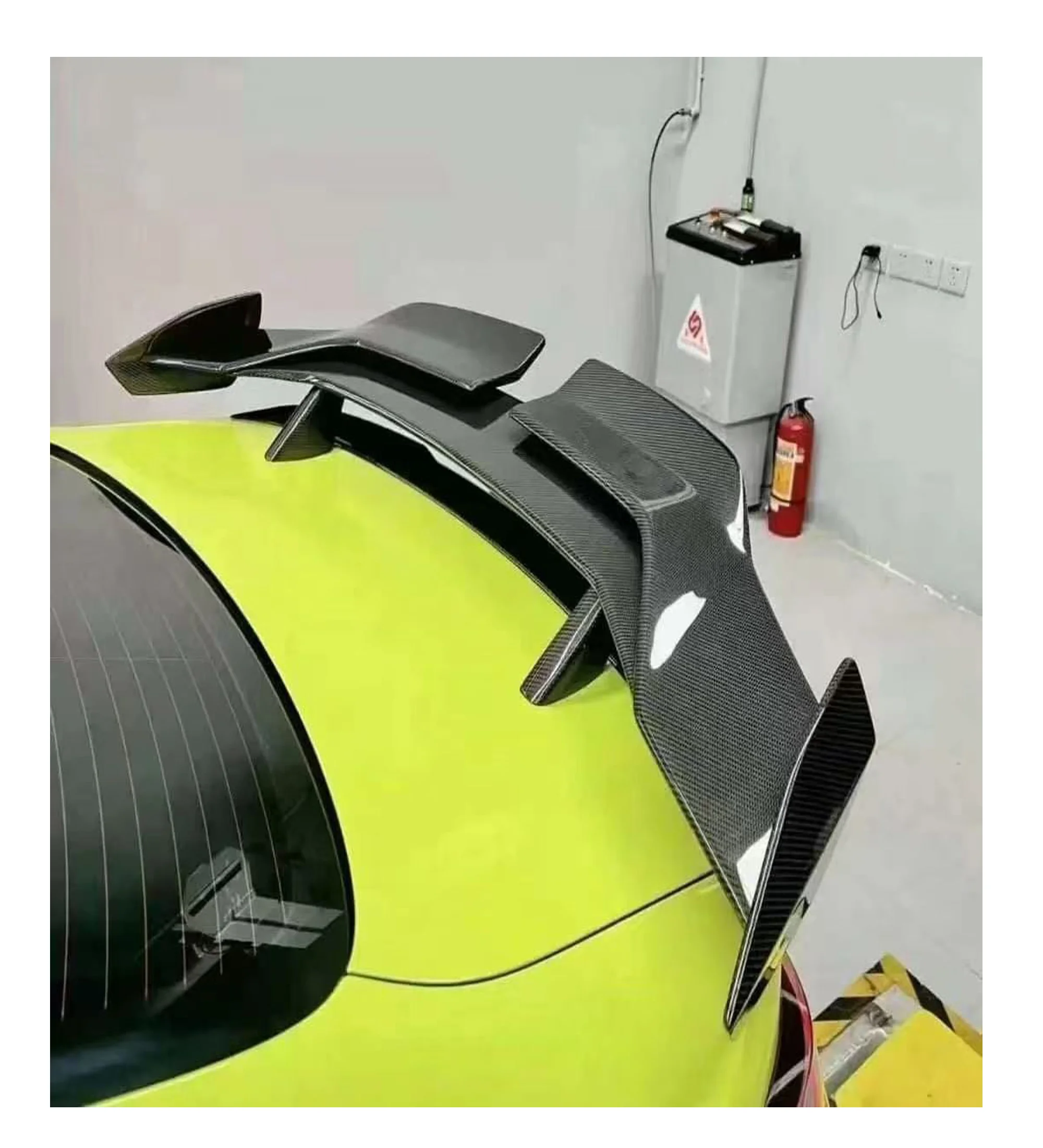 Give your BMW a racing-inspired upgrade with this Carbon Fiber Performance Rear Spoiler Tail Wing. Engineered for strength and style, this spoiler enhances high-speed stability and elevates the sporty look of your car. ✅ Key Features: Compatibility: Fits BMW M3, M4, M5 (G20, G22, G30, G80, G82, G90, 2018-up models) Material: Premium Carbon Fiber – lightweight yet highly durable Performance Benefits: Optimizes airflow & reduces drag Enhances downforce for better grip at high speeds Improves handling & stability Stylish Design: Glossy carbon finish with a racing-inspired look Durable & Heat Resistant: Withstands high speeds, impact & weather conditions Easy Installation: Designed for a secure and perfect fit This spoiler is not just an accessory – it’s a performance upgrade. Perfect for BMW enthusiasts who want both style & aerodynamics in one package.